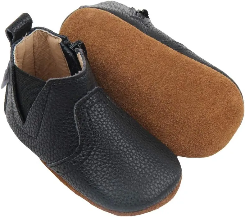 Liv & Leo Chelsea Oxford Bootie 100% Genuine Leather