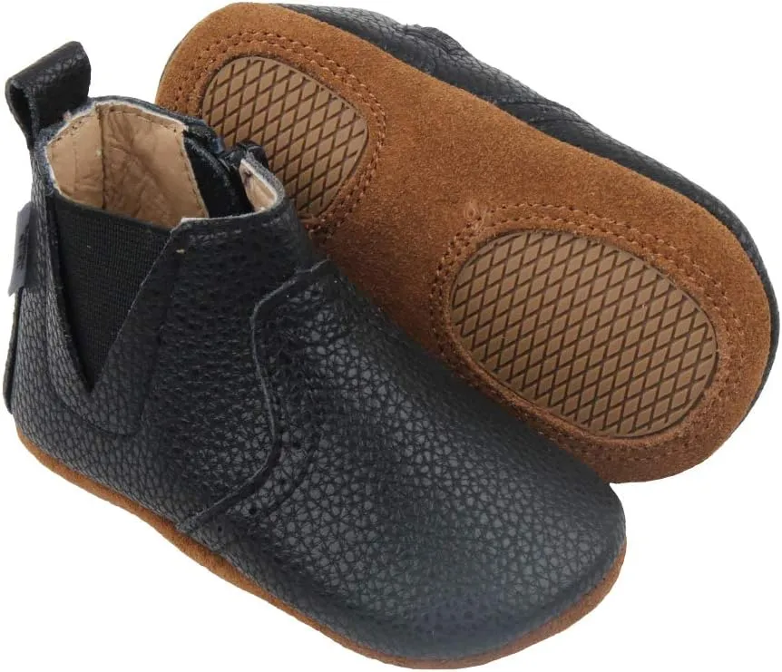 Liv & Leo Chelsea Oxford Bootie 100% Genuine Leather