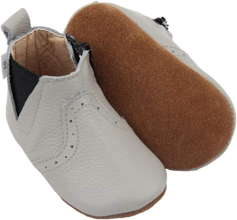 Liv & Leo Chelsea Oxford Bootie 100% Genuine Leather