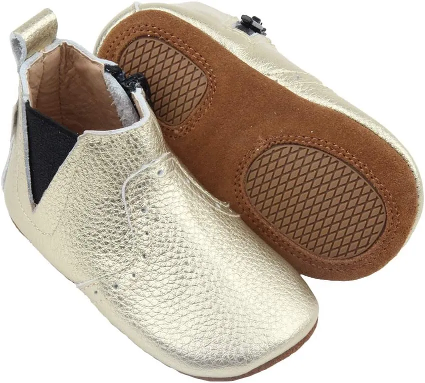 Liv & Leo Chelsea Oxford Bootie 100% Genuine Leather