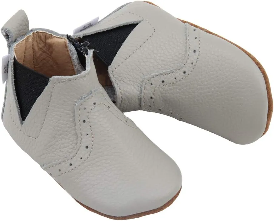 Liv & Leo Chelsea Oxford Bootie 100% Genuine Leather