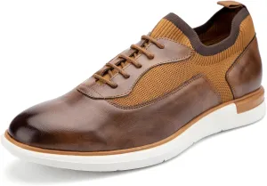 Meijiana Men's Oxfords Casual Dress Shoes Leather Lace Up Shoes for Men Business Oxford Shoes