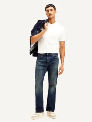 Men's 517 Dark Blue Bootcut Jeans
