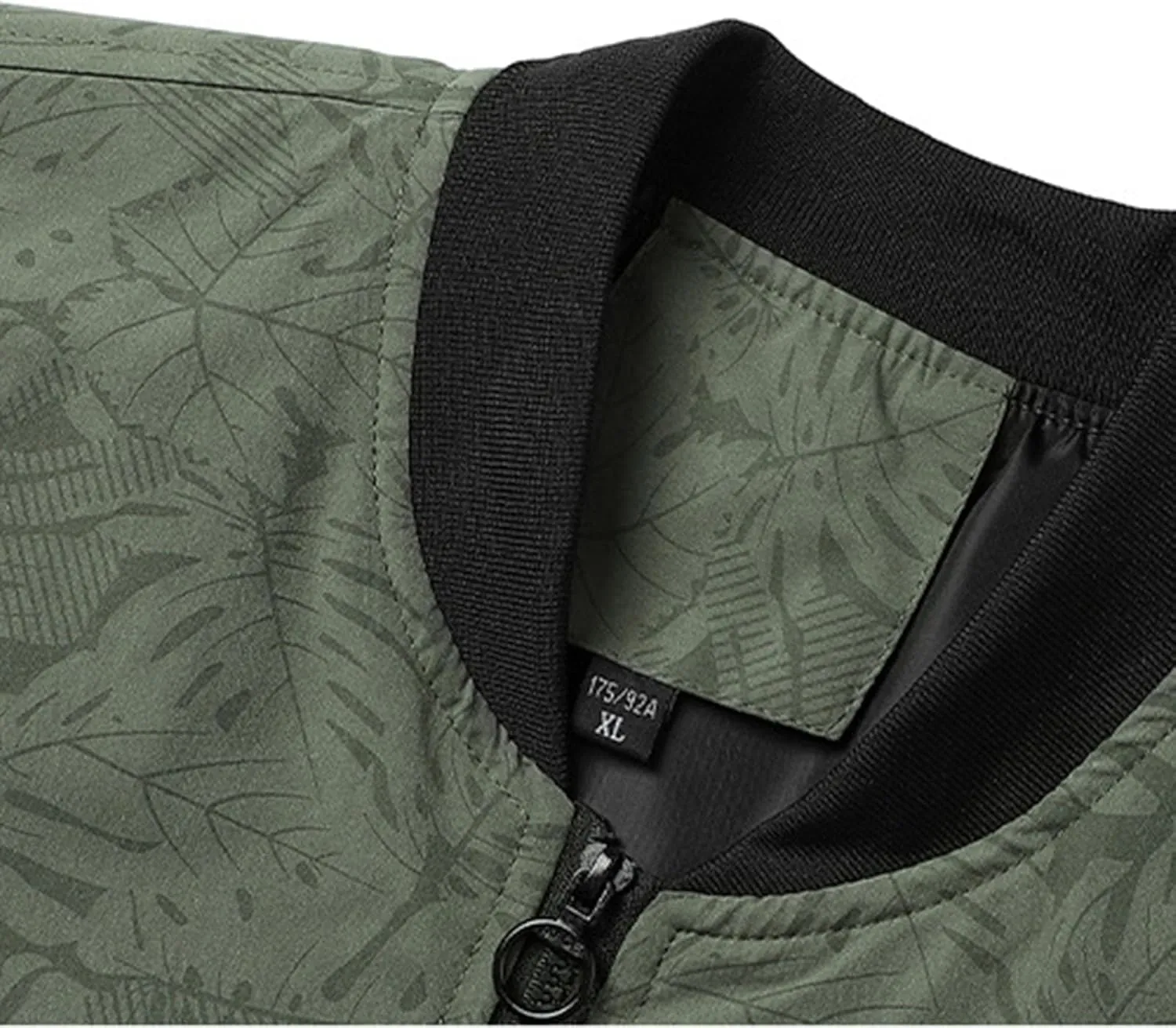 Mens Bomber Jacket Lightweight Flight Jackets Casual Fall Winter Windbreaker Zip Up Waterproof Warm Coat Business Work