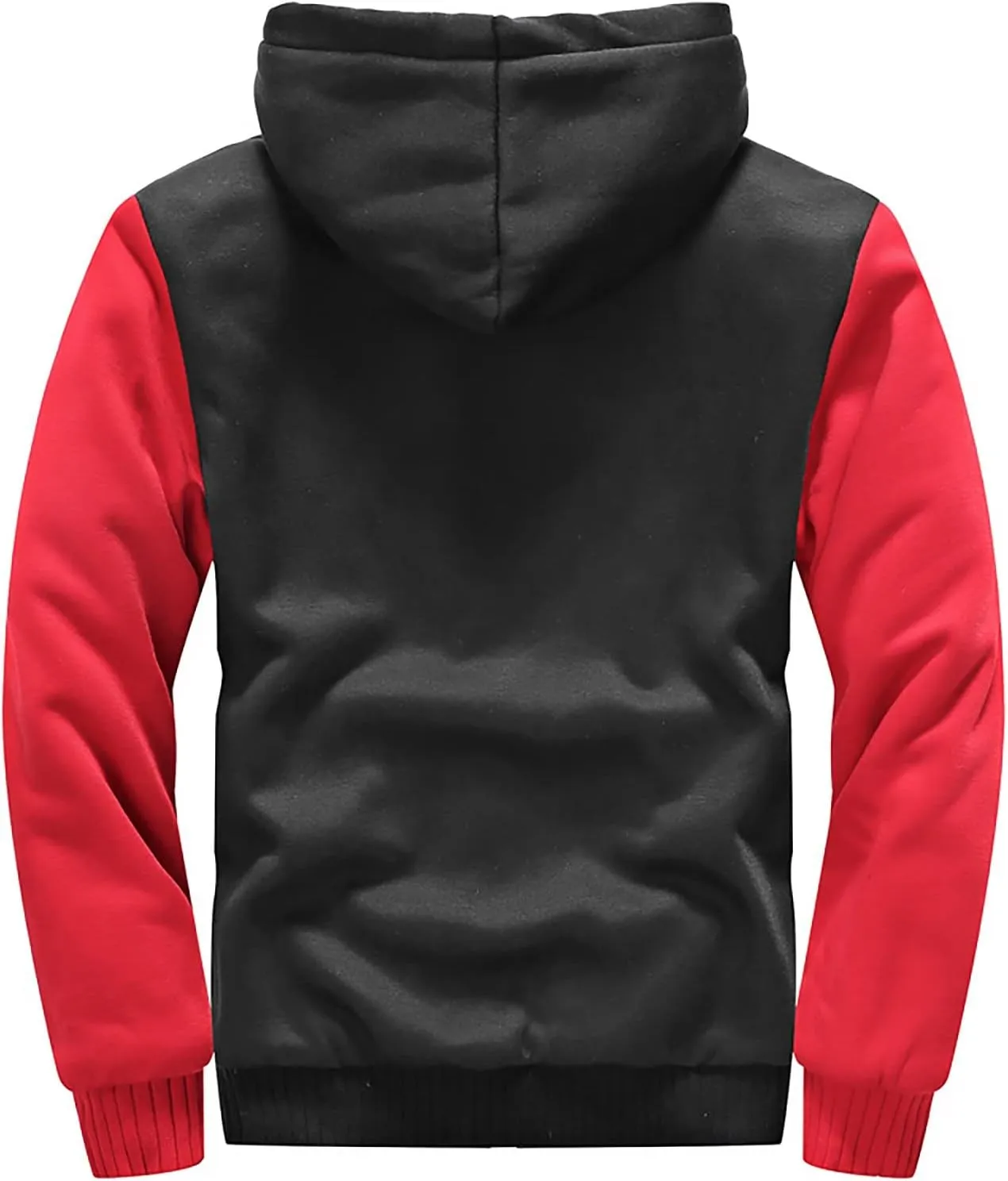 Men's Bomber Jackets Winter Workout Fleece Hoodie Jackets Full Zip Warm Thick Coats Waterproof Jacket, S-5XL