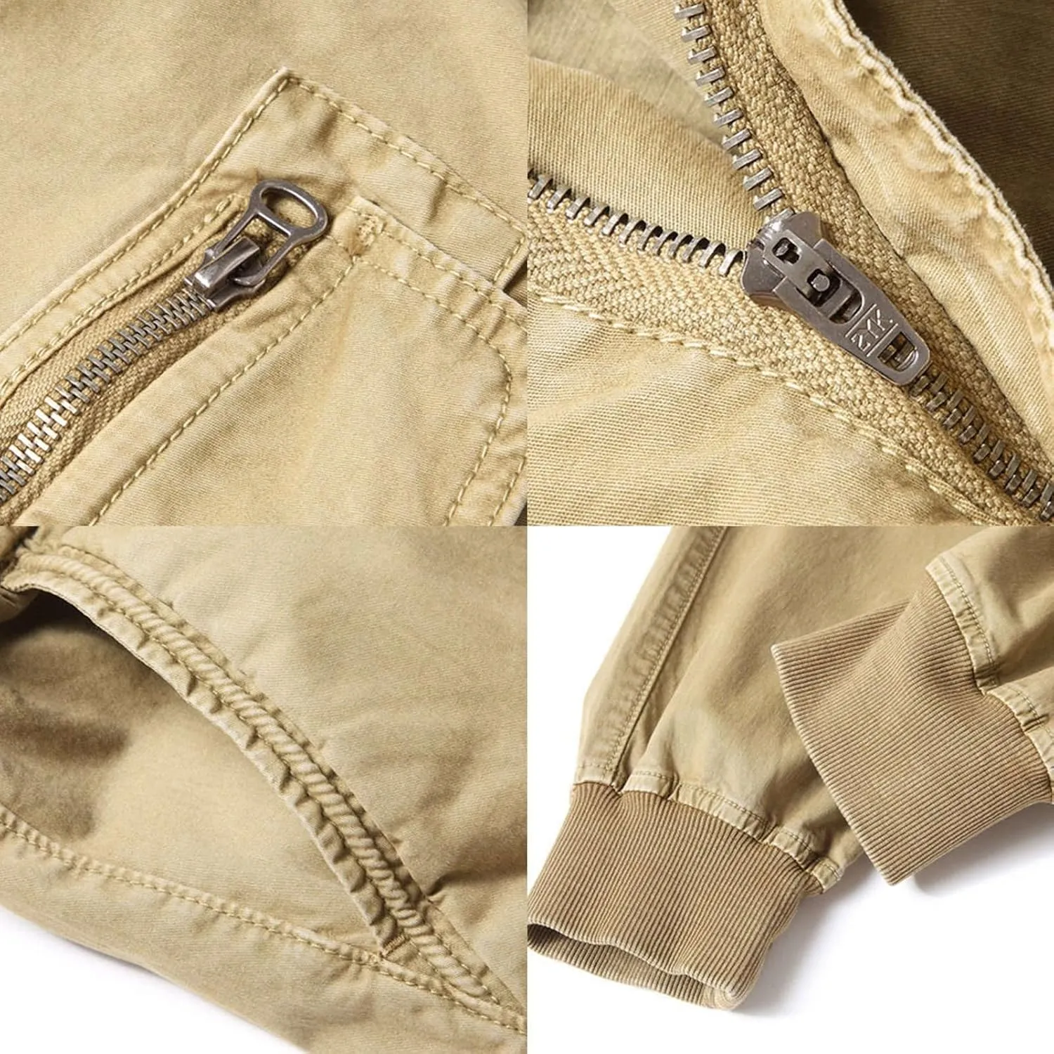 Mens Drawstring Cargo Pants Slim Fit Lightweight Track Trousers with Zip Pockets Cinch Bottom Tactical Pants Joggers