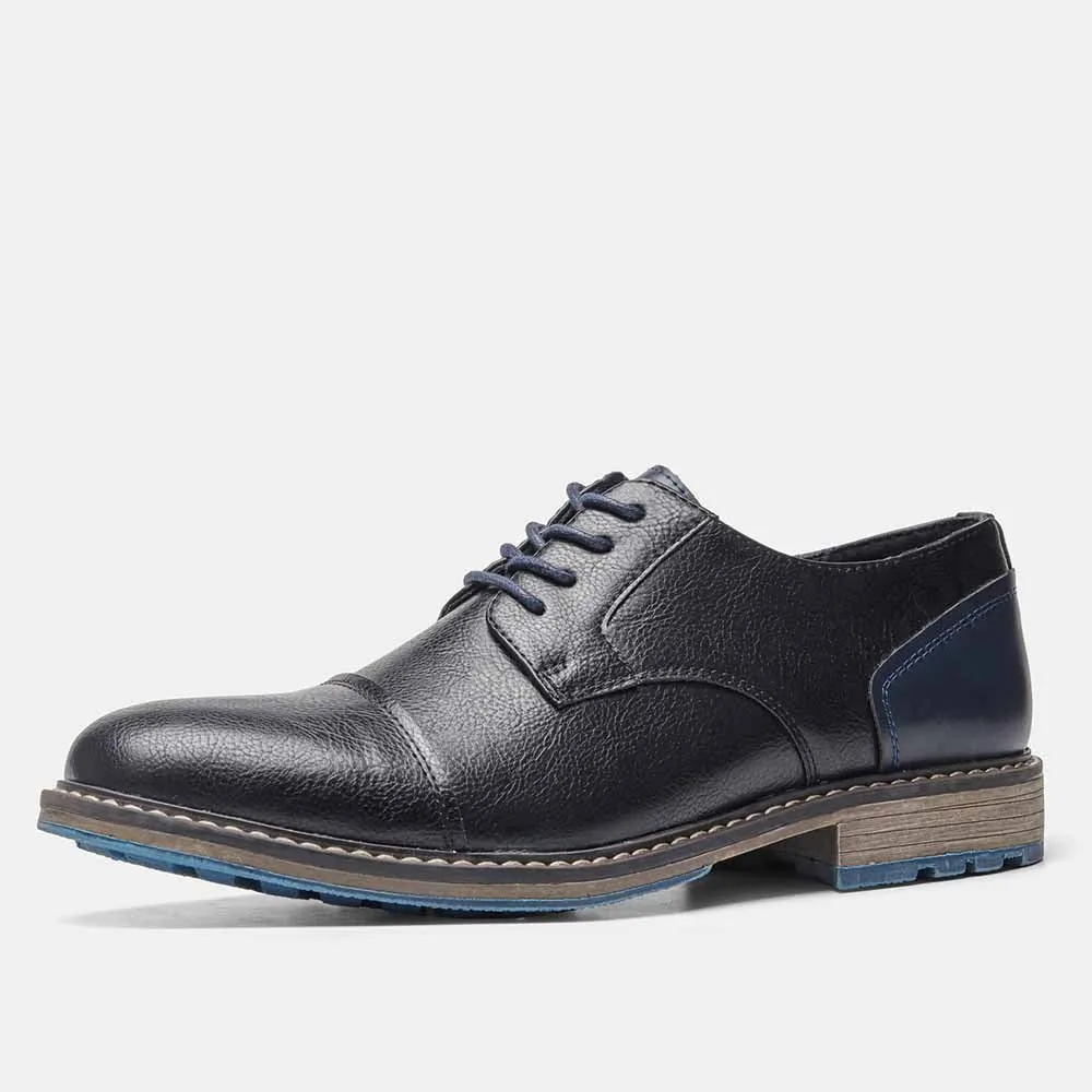 Men's Fashion Summer Retro Plus Size Leather Shoes