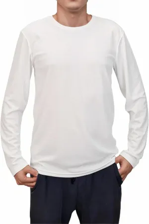 Mens Long Sleeve Quick Dry Workout Athletic T Shirt Running Moisture Wicking Classic Tee Shirts