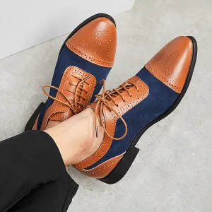 Men's Quality Patent Lace Up Leather Shoes