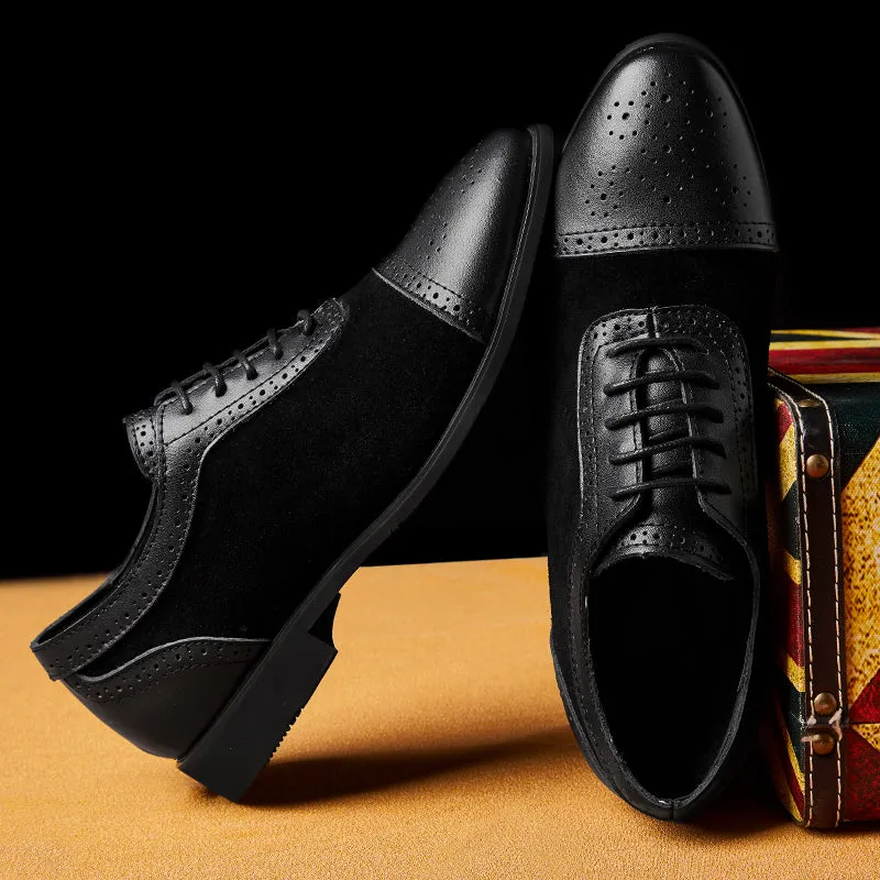 Men's Quality Patent Lace Up Leather Shoes