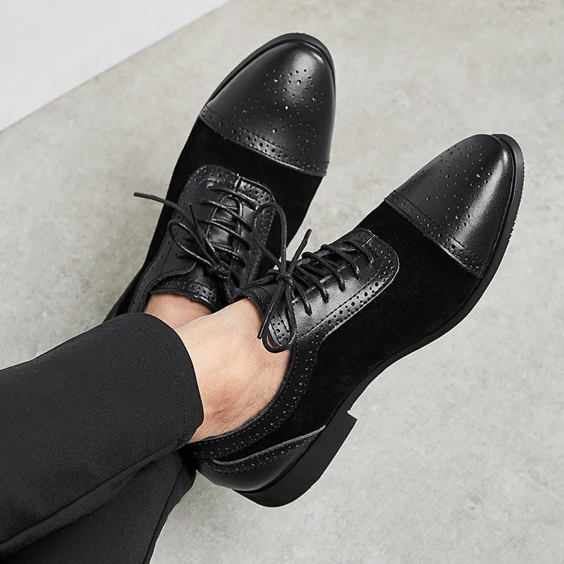 Men's Quality Patent Lace Up Leather Shoes