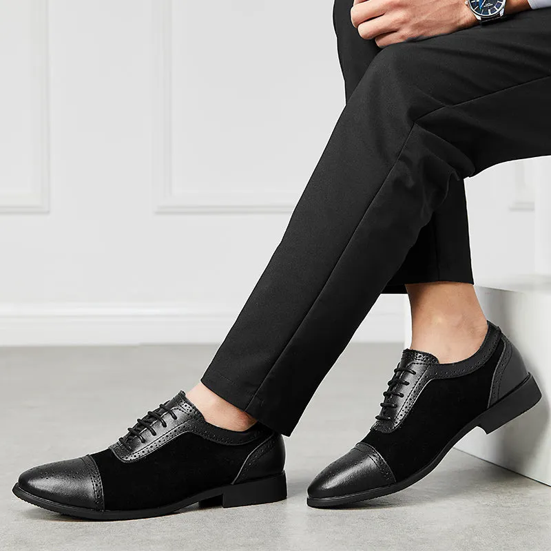Men's Quality Patent Lace Up Leather Shoes