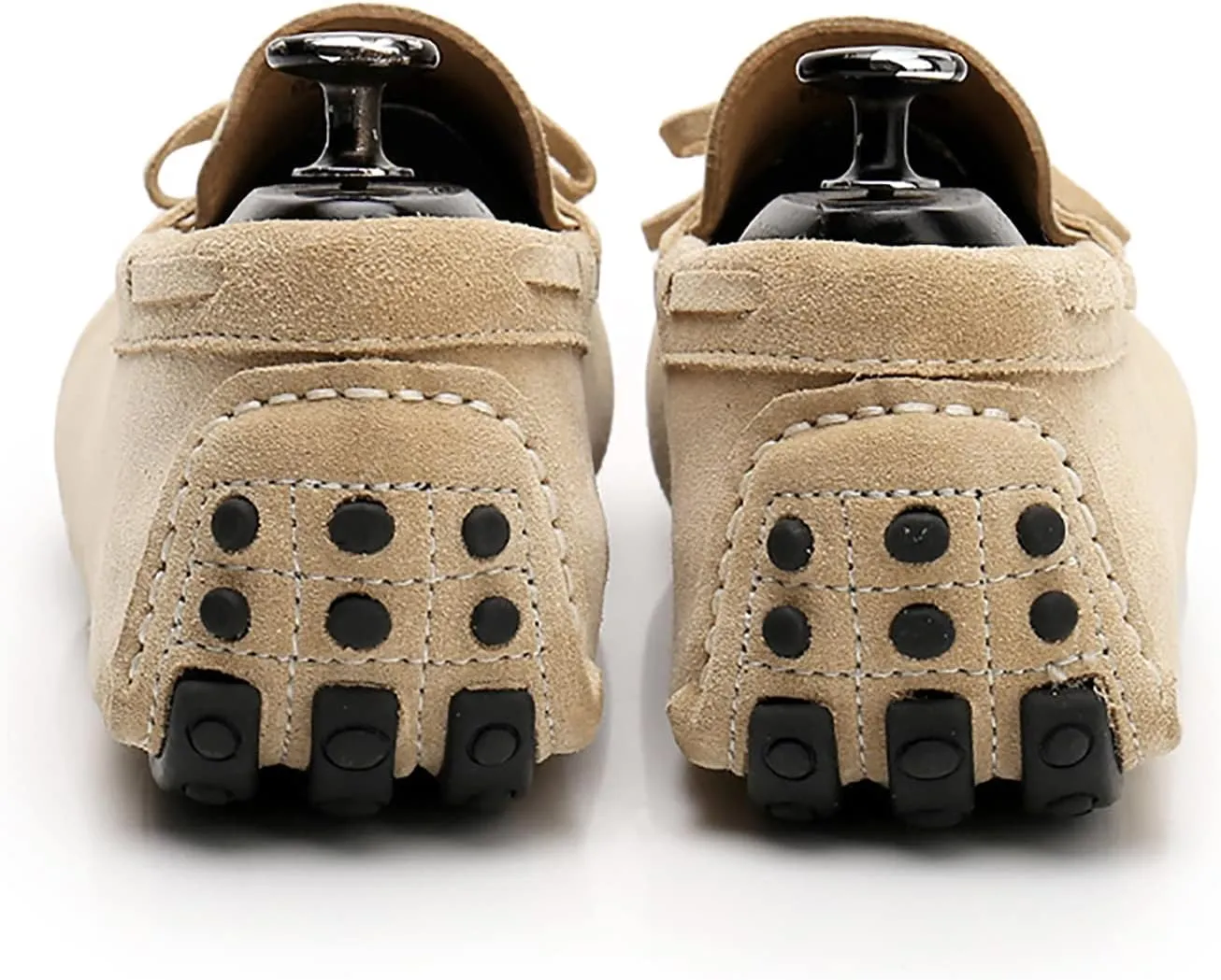 Men's Soft Suede Driving Loafers Shoes Handmade Moccasin Slippers Business Shoes Leather Loafers Casual Shoes for Men Slip On Boat Shoes