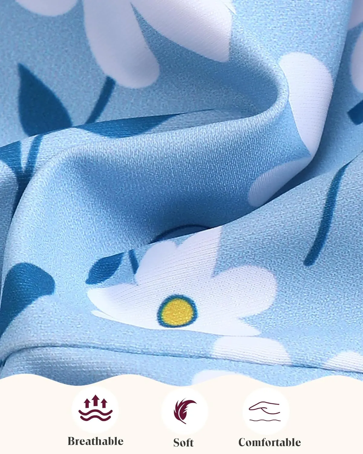 Mioglrie Baby Infant Swimsuit Girl Toddler Bathing Suit Girl Summer Beach Bikini Tankini Swimwear Hat 3-24 Months 2t-5t