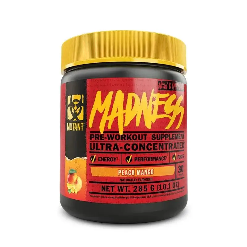 Mutant Madness Pre-Workout 30 Servings Intense Energy