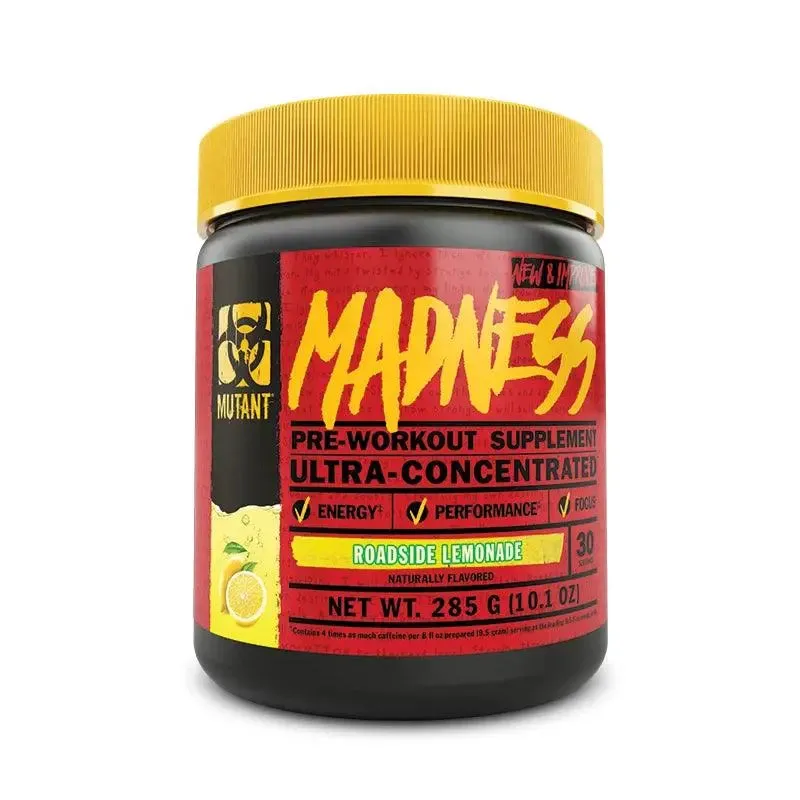Mutant Madness Pre-Workout 30 Servings Intense Energy