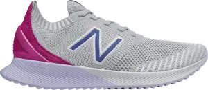 New Balance Wmns FuelCell Echo 'Light Aluminum Poison Berry' sneakers, gray