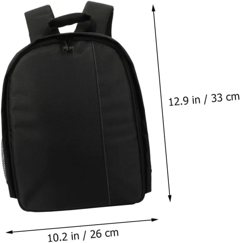 NUOBESTY 1Pc Camera Backpack Portable DSLR Storage Bag with Shockproof Sponge for Travel Hiking and Commuting Unisex Design for Men and Women for Cameras Tablets and Accessories