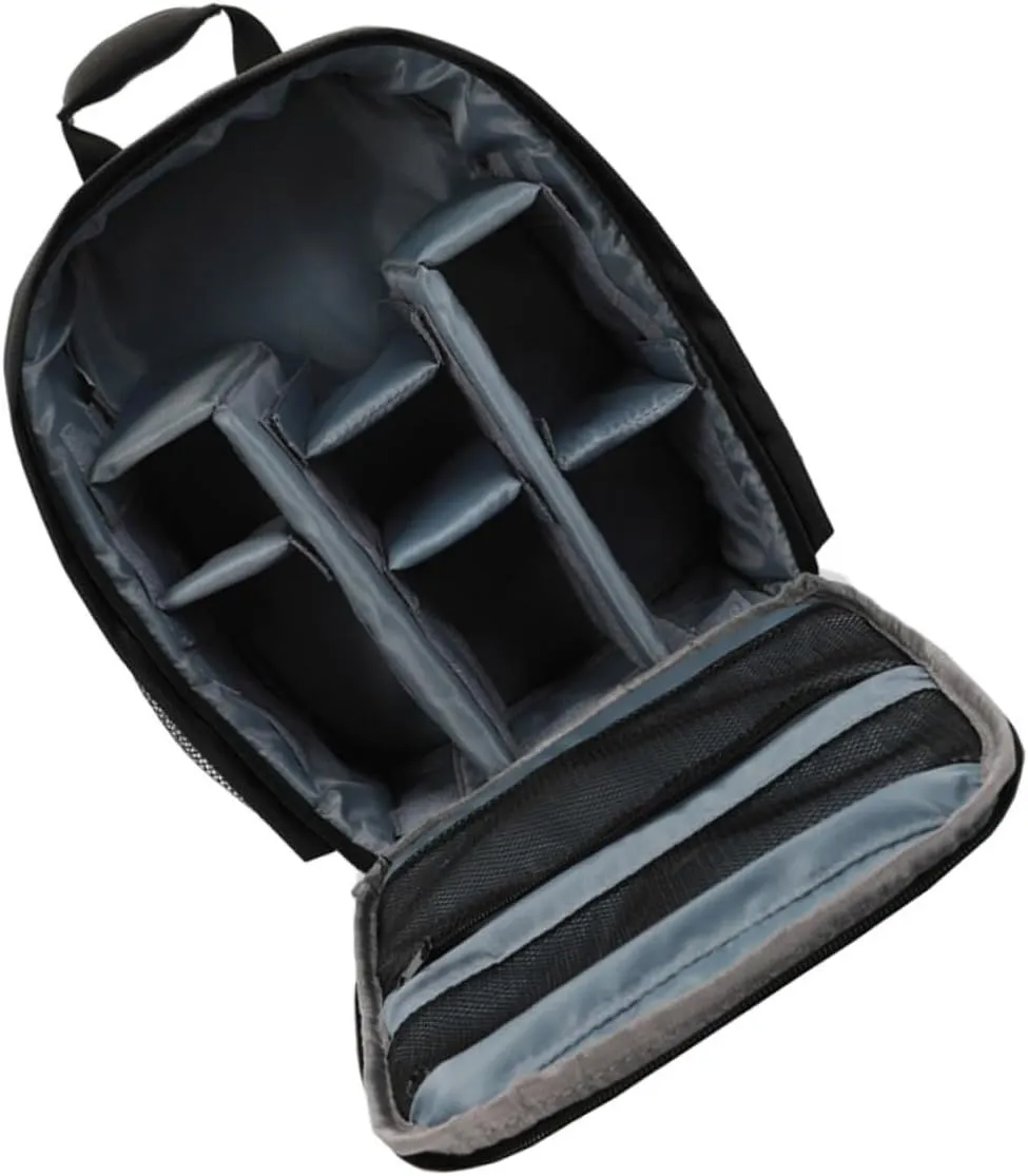 NUOBESTY 1Pc Camera Backpack Portable DSLR Storage Bag with Shockproof Sponge for Travel Hiking and Commuting Unisex Design for Men and Women for Cameras Tablets and Accessories