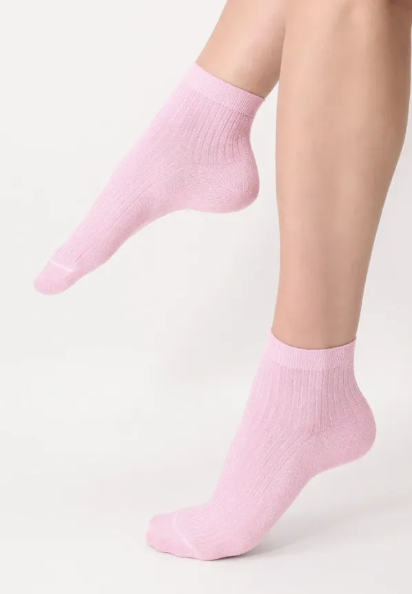 Oroblu Brilliant Rib Sneaker Socks