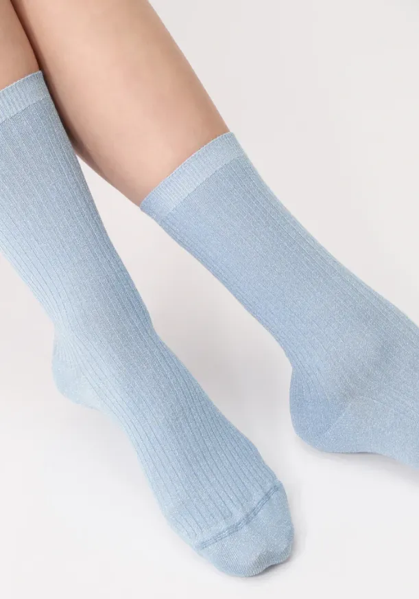 Oroblu Brilliant Rib Sneaker Socks