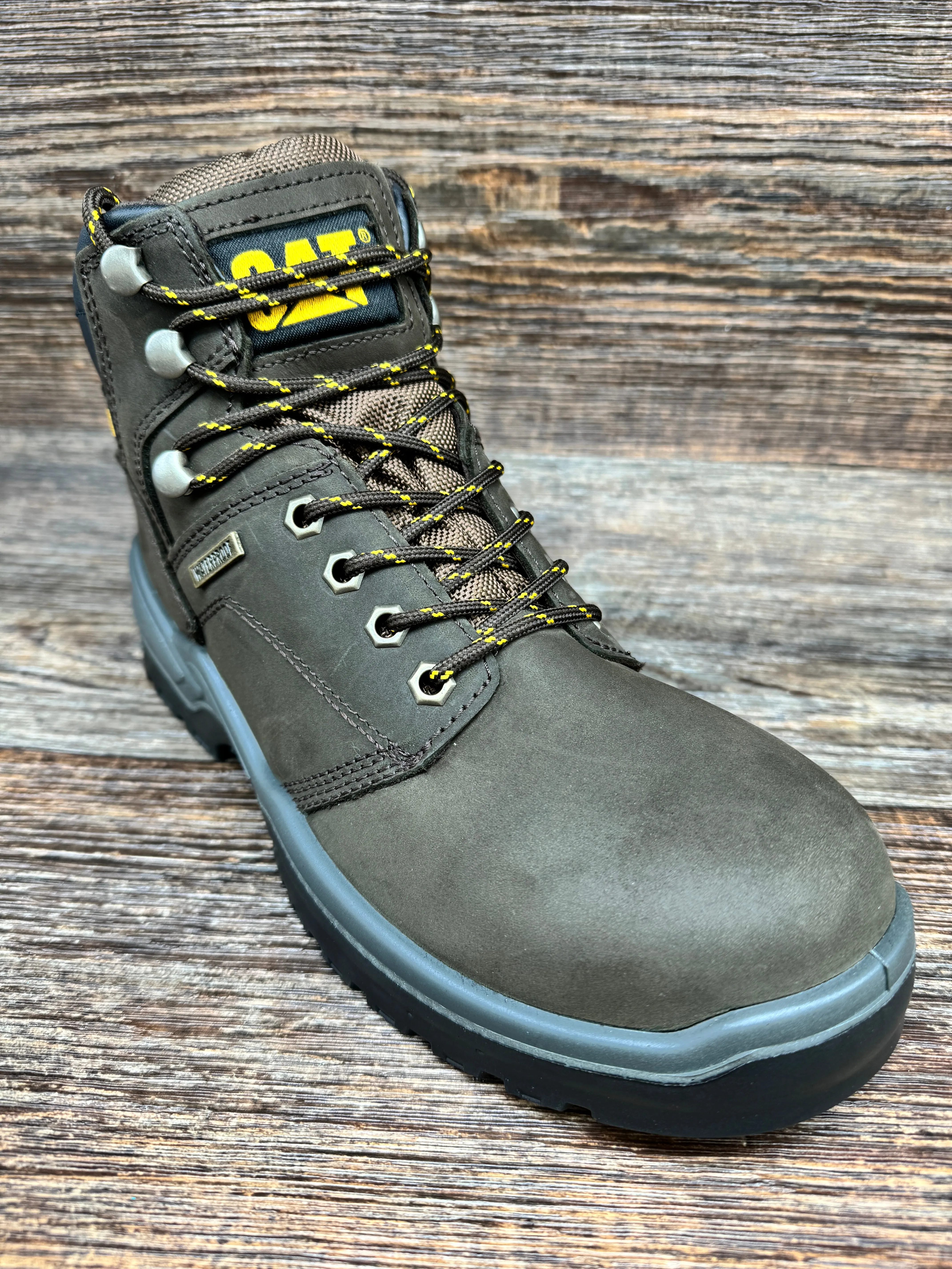 P91720 Men's Striver Waterproof Steel Toe Work Boot by Caterpillar