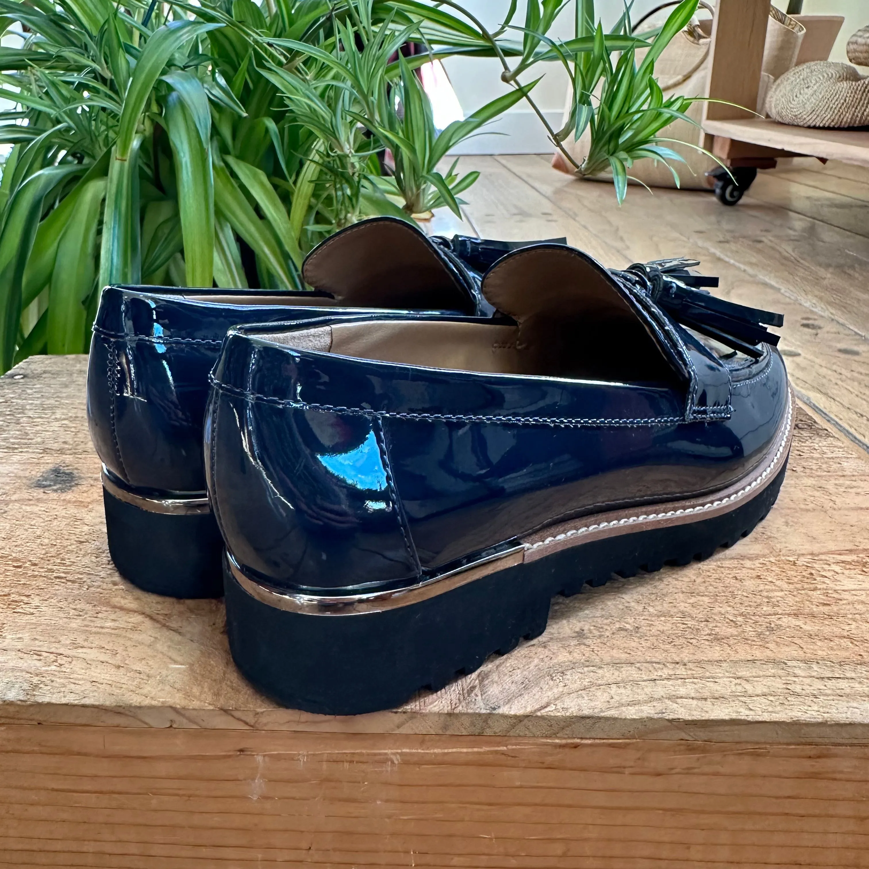 Patent Leather Loafers
