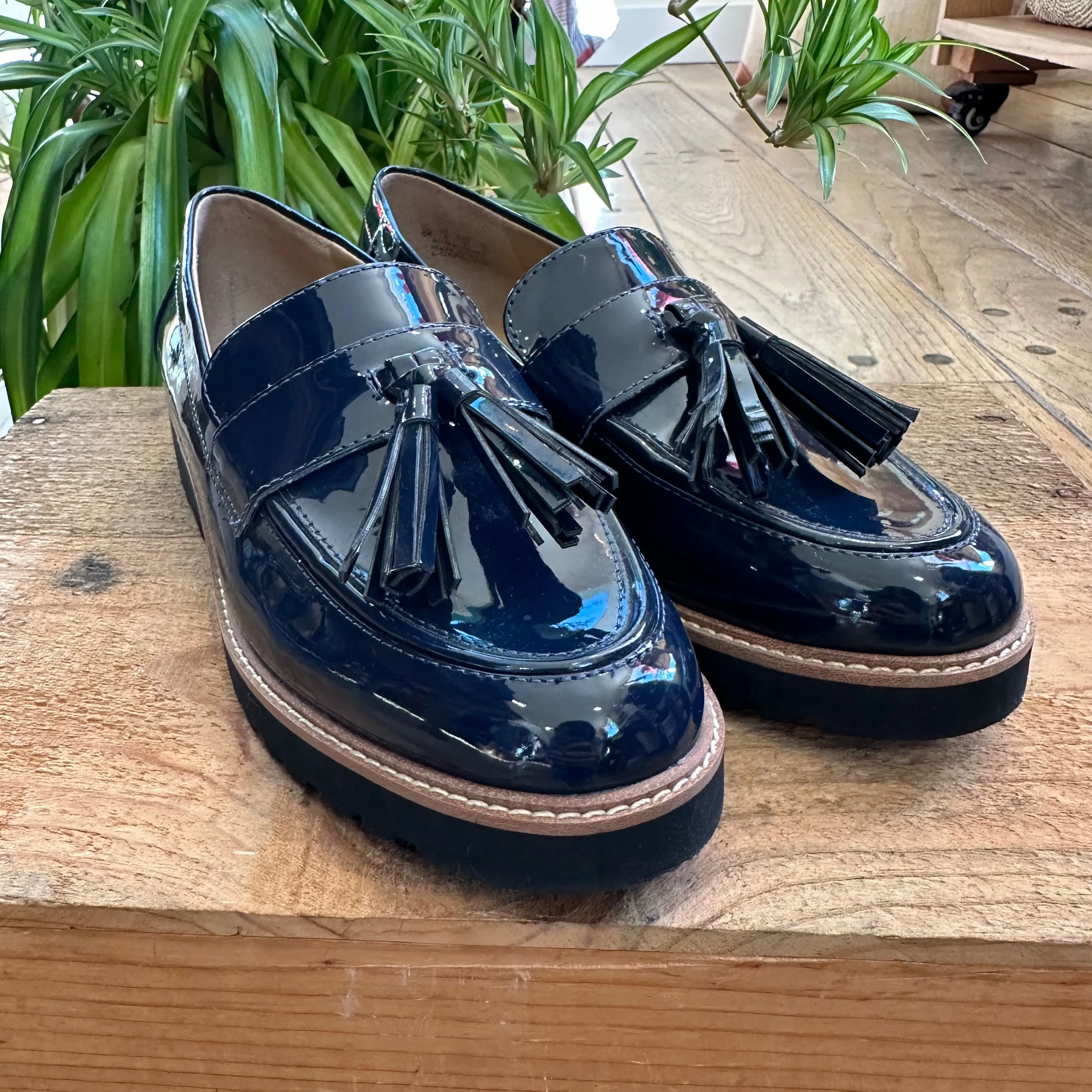 Patent Leather Loafers