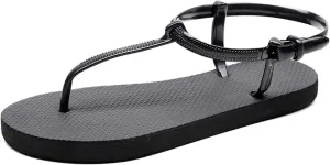 peqiut Casual Sandals Women Flat Platform Strap Sandals for Women Orthopedic Clip Toe Flip Flops Casual Sandals