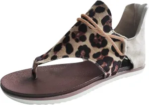 peqiut Casual Sandals Women Flat Sandals for Women Orthopedic Clip Toe Slippers Comfortable Slip On Casual Sandals