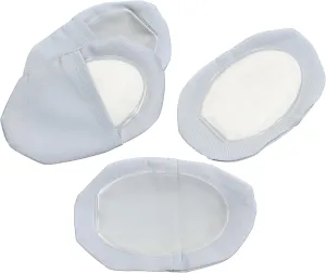 Polar Products Cool58 Bra Cooler Set | 4 Cooling Packs & Soft Covers | Reusable Gel Inserts | Breast Cooling Packs for Sports, Post-Surgery, & Mastectomy | Stop Boob Sweat (Medium)