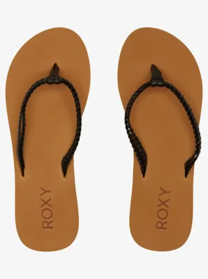Roxy "Costas II" Women's Flip-Flops - Black