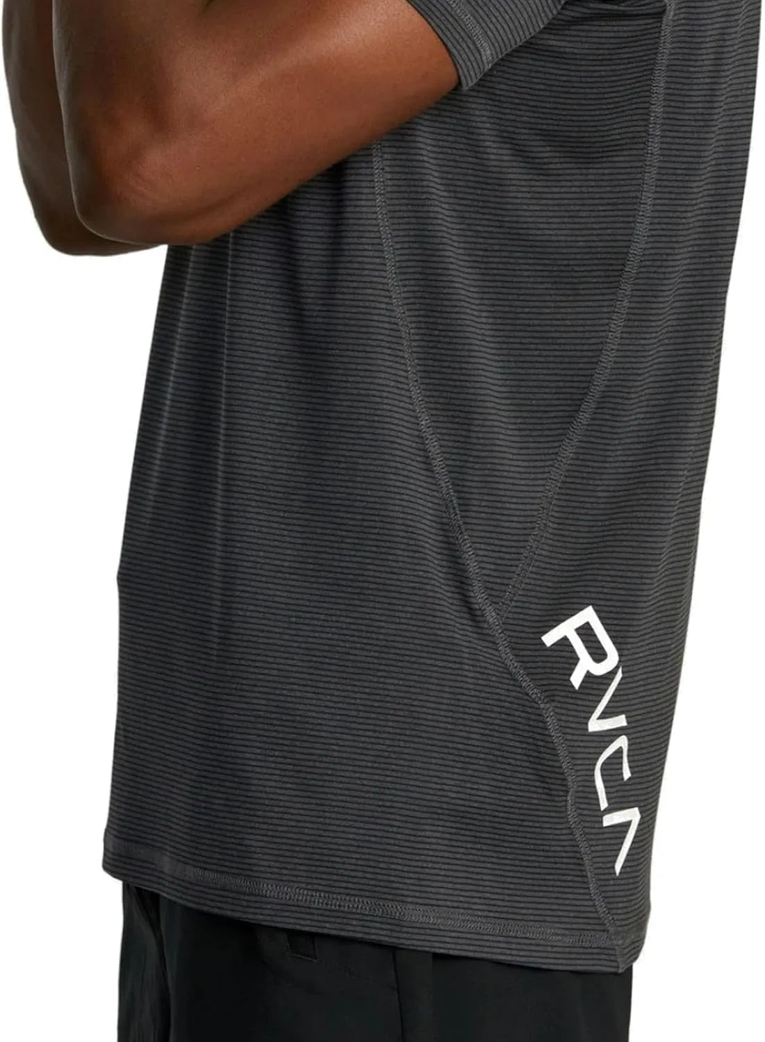 RVCA Men's Sport Vent Stripe Ss
