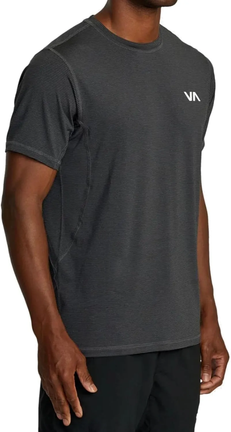 RVCA Men's Sport Vent Stripe Ss