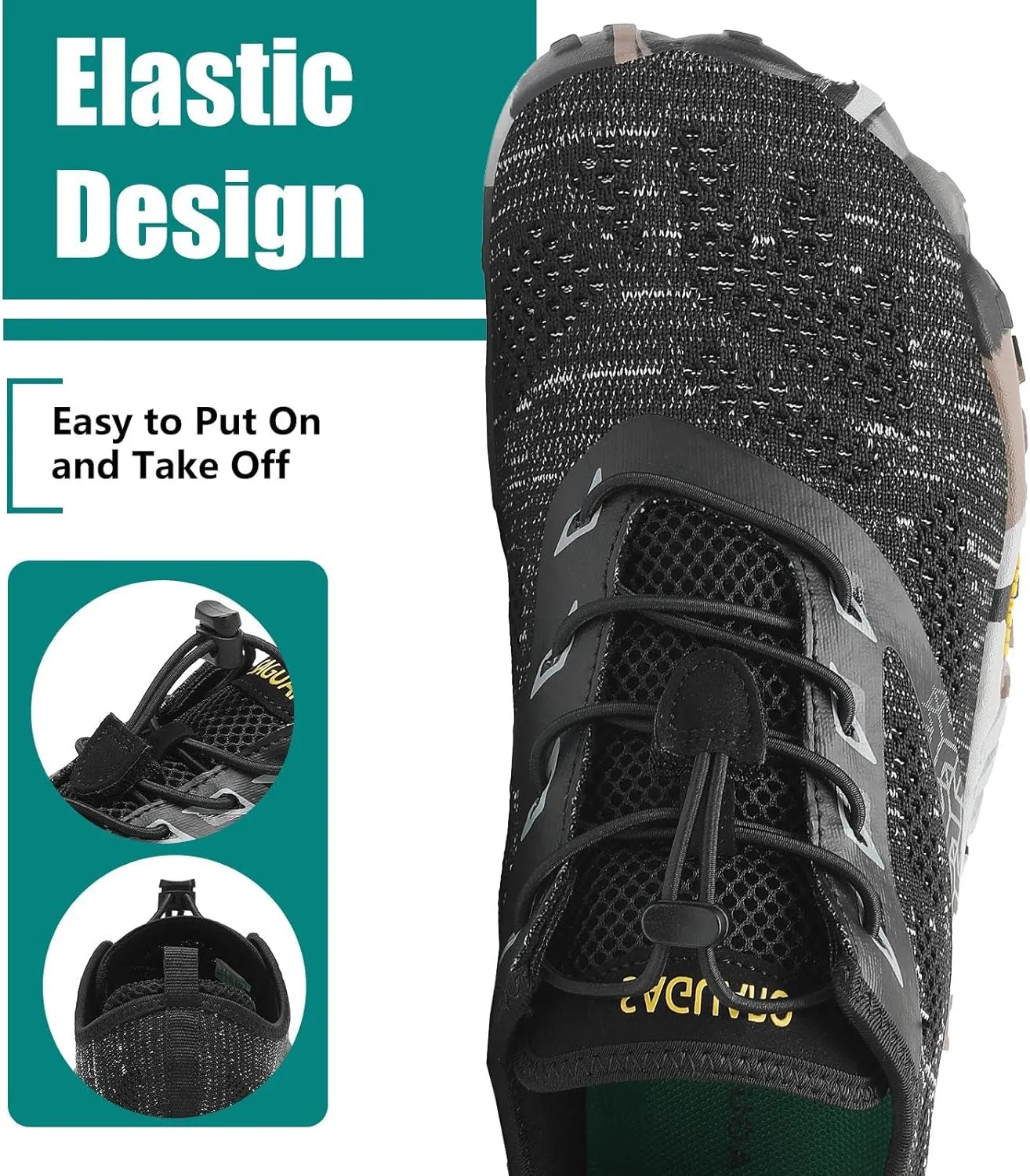 SAGUARO Womens Mens Barefoot Shoes Minimalist Trail Runner Wide Toe Box Zero Drop Outdoor Cross Training Shoe