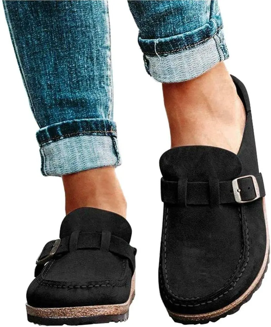 Sandals Women Loafer Flats Platform Shoes Slip on Suede Moccasins Low top Canvas Shoes,04,41