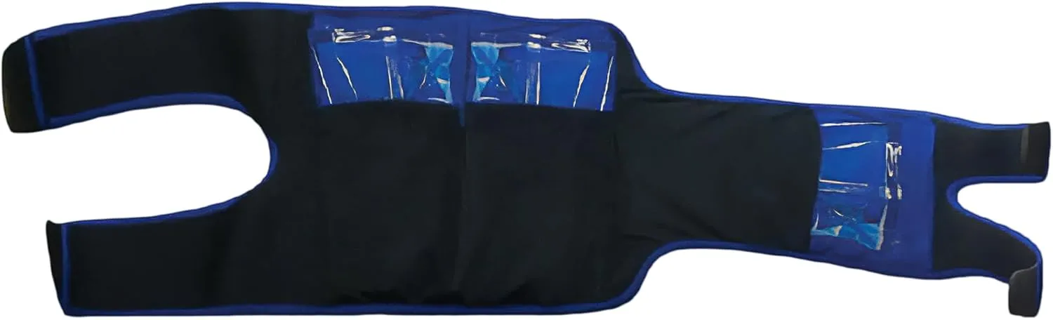 Shock Doctor Ice Recovery Compression Knee Wrap Brace