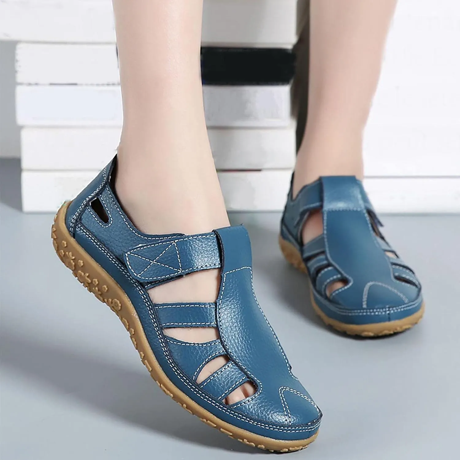 Shoes for Women Dressy Casual Hollow Out Casual Comfort Sandal Comfort Breathable Soft Shoes for Summer