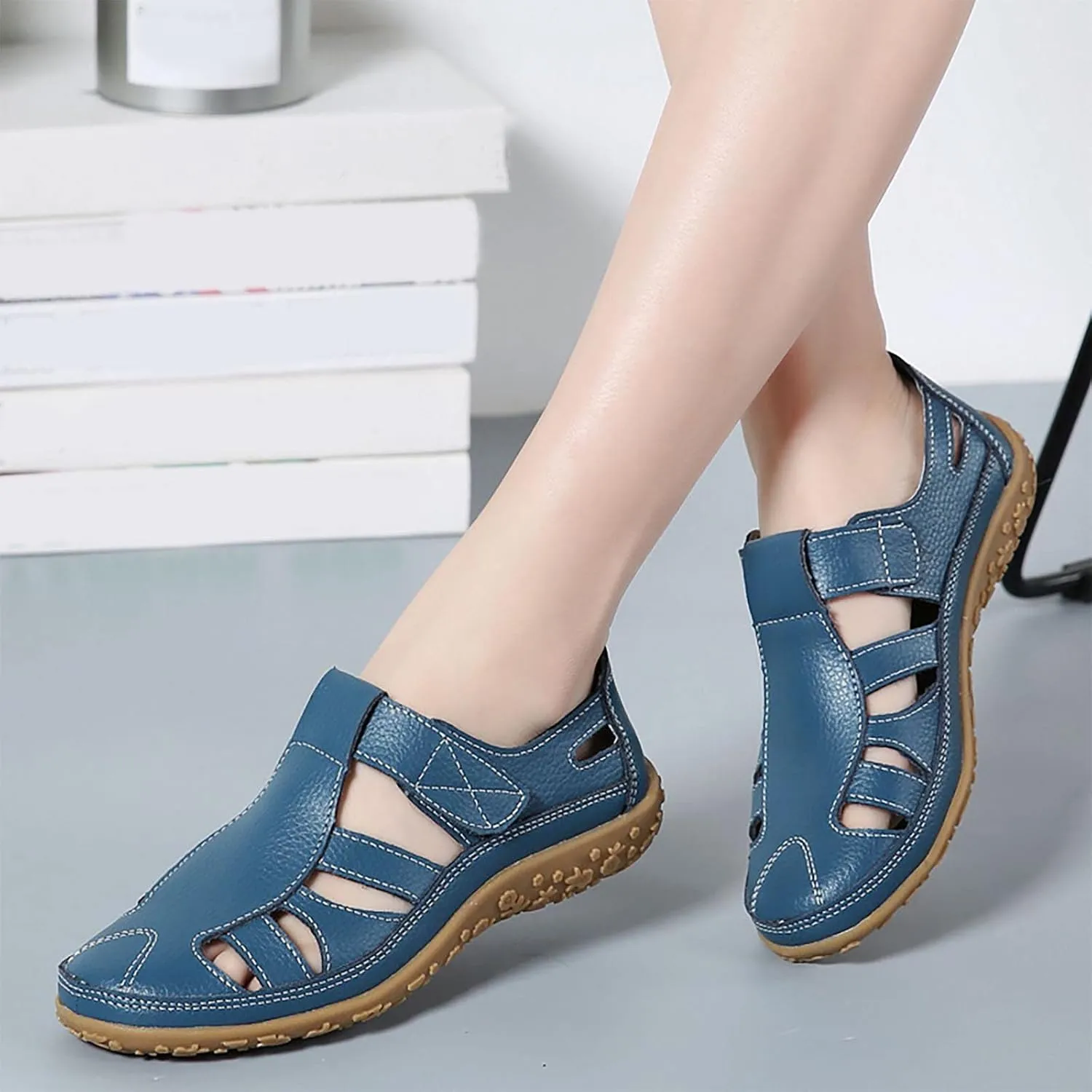 Shoes for Women Dressy Casual Hollow Out Casual Comfort Sandal Comfort Breathable Soft Shoes for Summer
