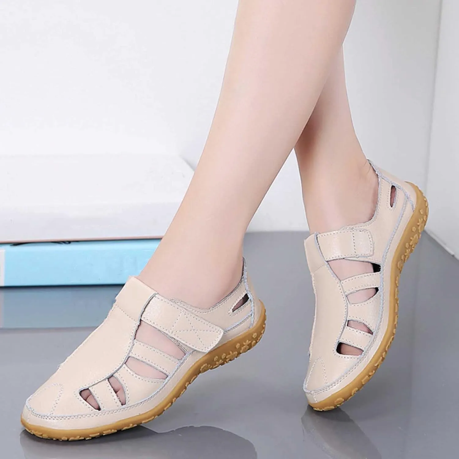 Shoes for Women Dressy Casual Hollow Out Casual Comfort Sandal Comfort Breathable Soft Shoes for Summer