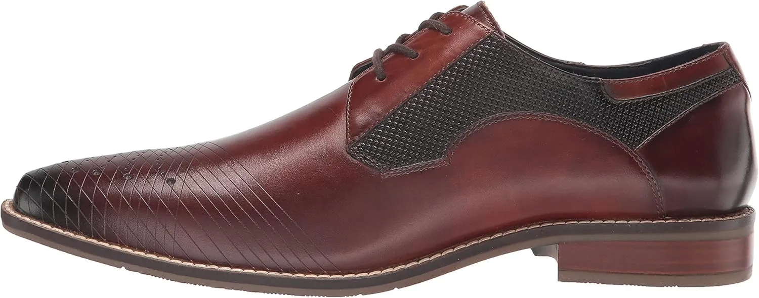 STACY ADAMS Men's Jovian Burnished Leather Oxford