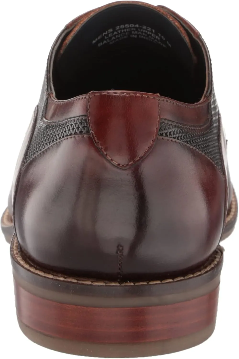 STACY ADAMS Men's Jovian Burnished Leather Oxford