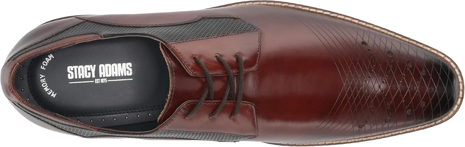 STACY ADAMS Men's Jovian Burnished Leather Oxford