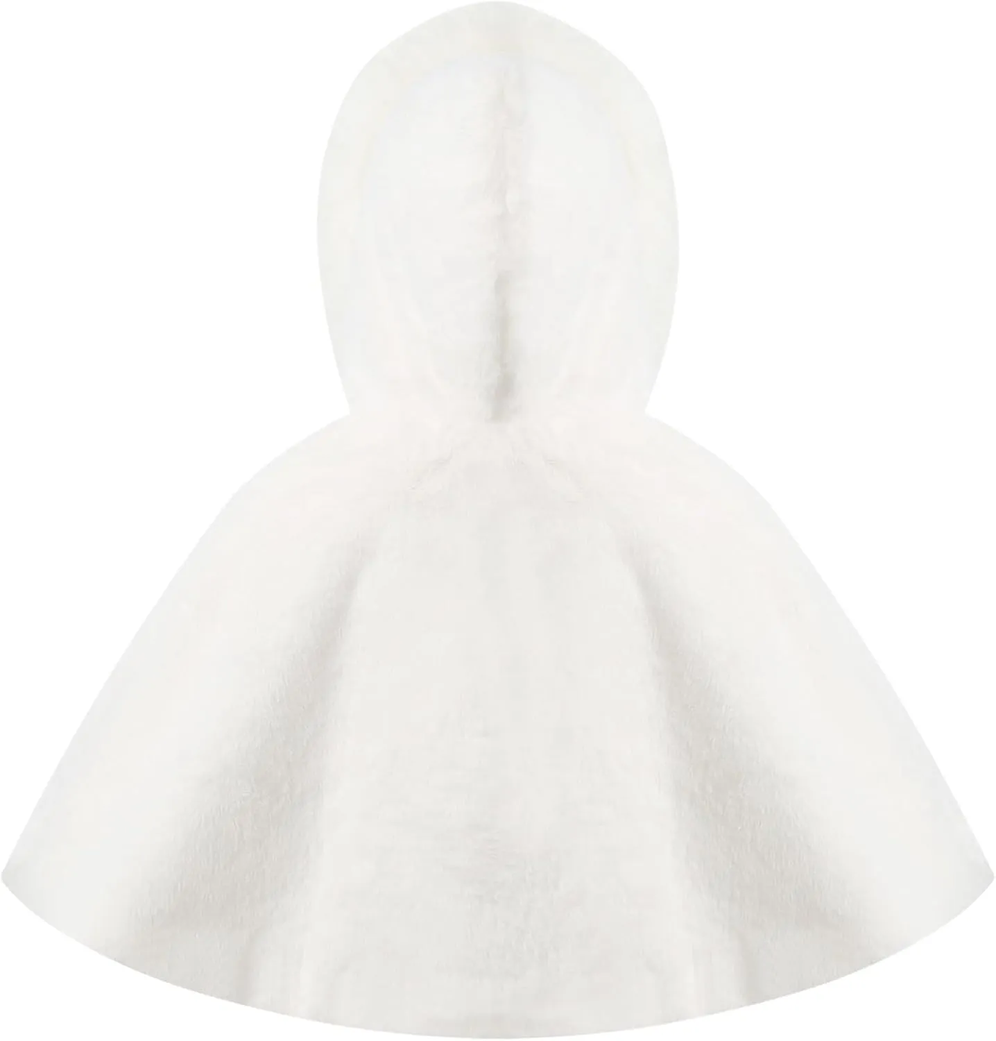 Toddler Baby Fleece Hooded Cloak Capes Poncho Children Fall Winter Coat Snowsuit Outwear