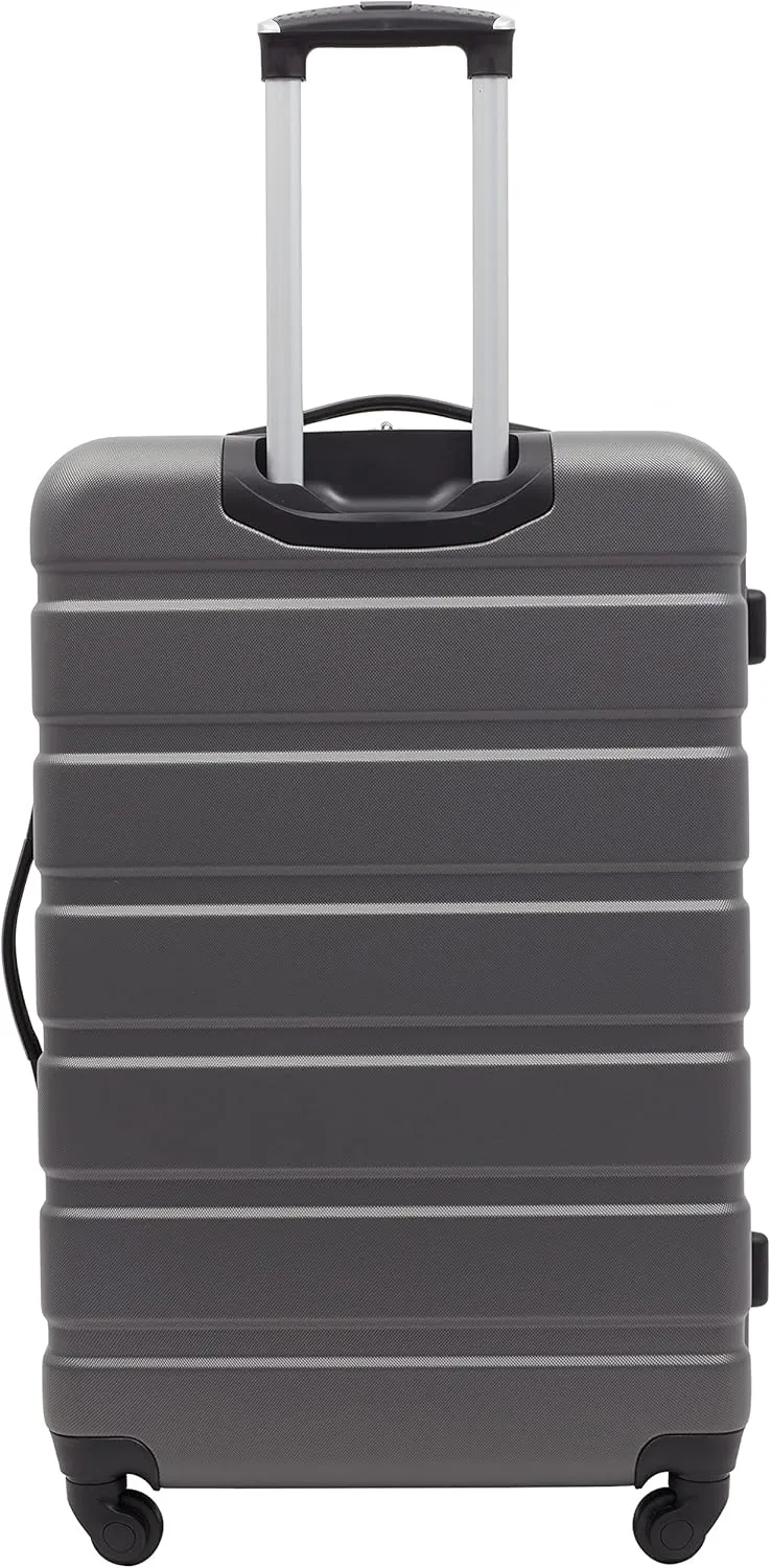 Travelers Club Harper Luggage, Charcoal, 2 Piece Set