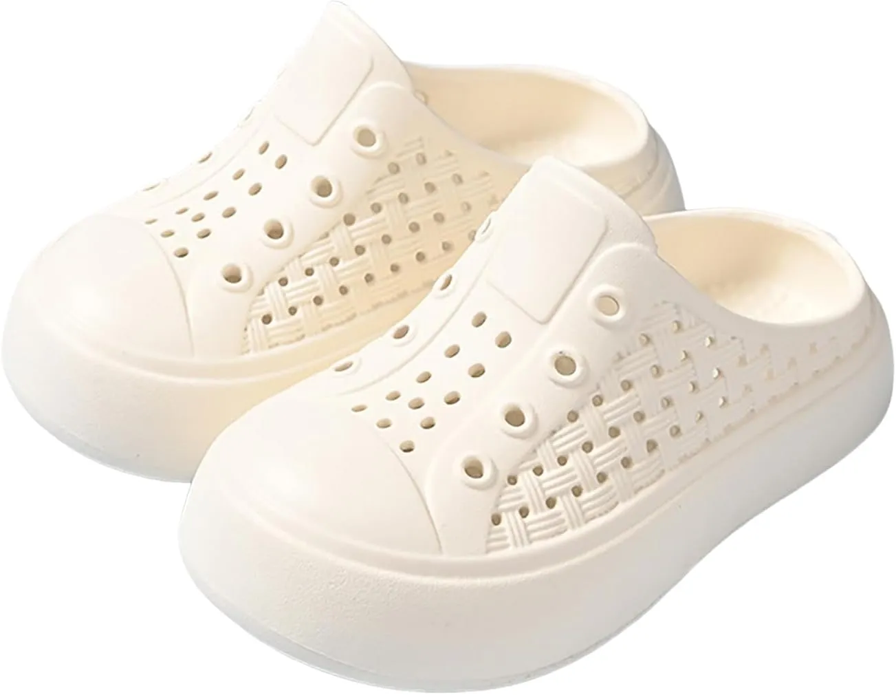 Walking Shoes for Boys Girls Girls Shoes Comfortable Soft Thick Sole One Foot Covered Sandals Fashionable Light Sandals