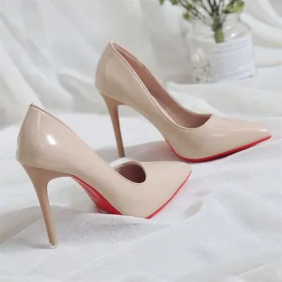 WDHKUN New 2020 Bed High Heels Fun One-time Sexy High Heels Bed Foot Fetish Alternative Passion Sexy Red Bottom