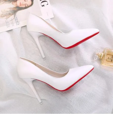 WDHKUN New 2020 Bed High Heels Fun One-time Sexy High Heels Bed Foot Fetish Alternative Passion Sexy Red Bottom
