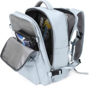 WONHOX Large Travel Backpack Carry on Flight Approved Laptop Work Business Backpack for Women Men Mochila de Viaje